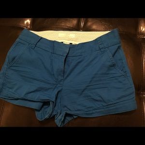 J. Crew royal blue shorts